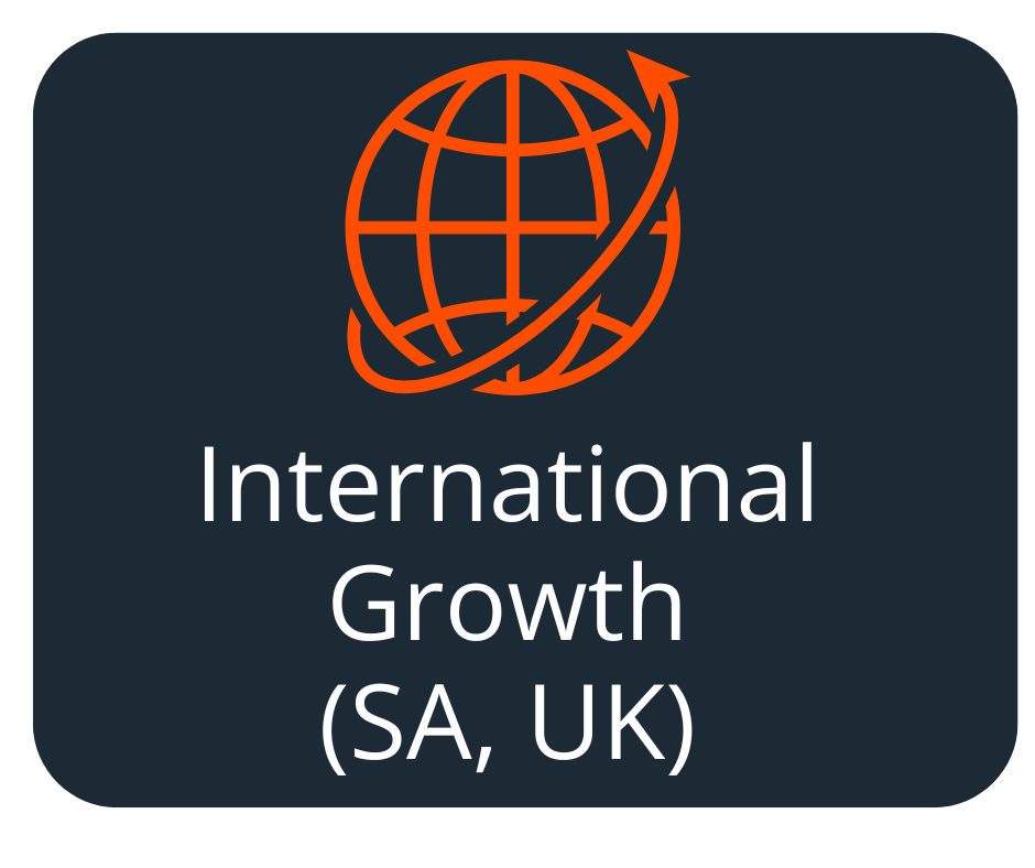 Browns international growth