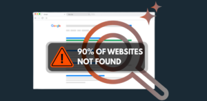 90% of websites not found