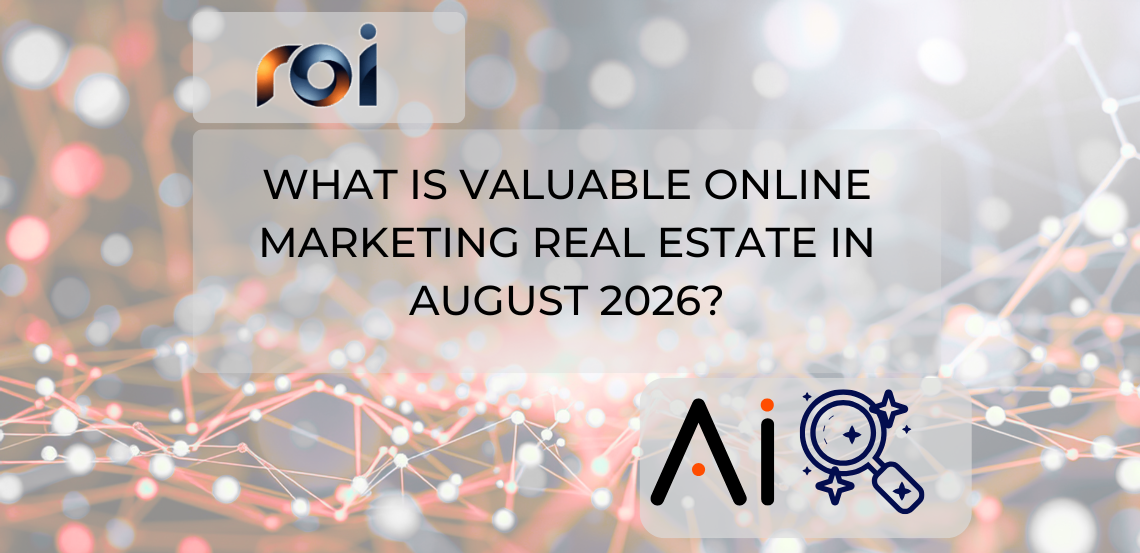 Valuable marketing real estate